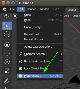 Blender Preferences